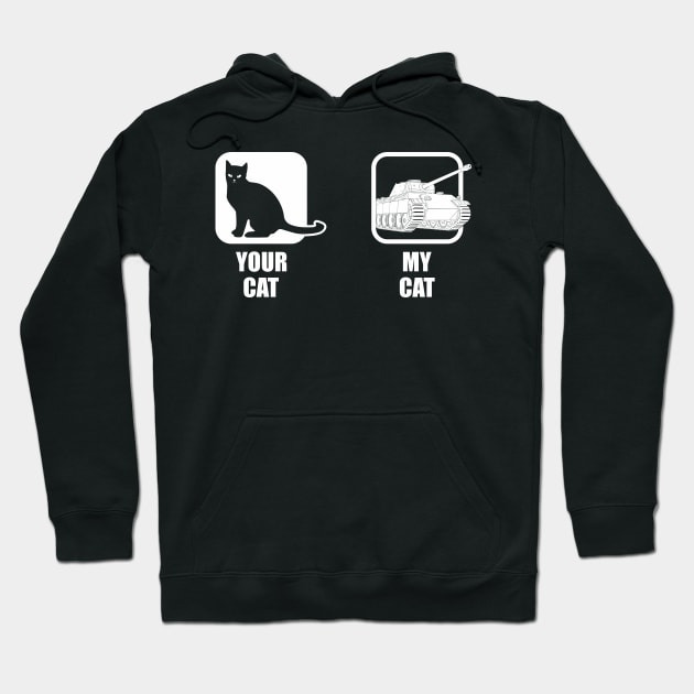 Your Cat and My Cat Pz-V Panther Hoodie by FAawRay